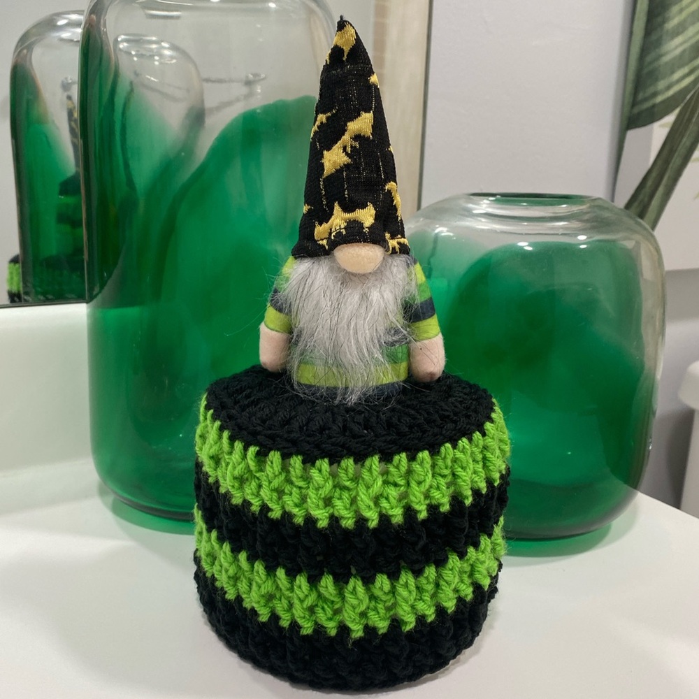 Halloween Gnome Toilet Paper Cover